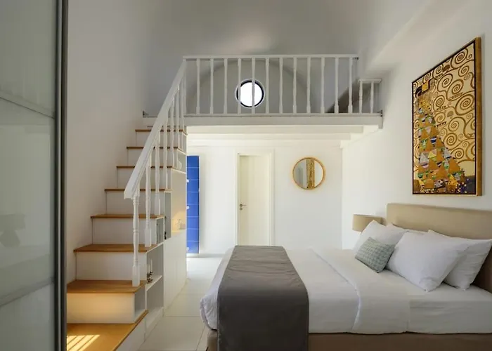 Beautiful Santorini 3 Bedrooms Phos Private Pool & Seaviews