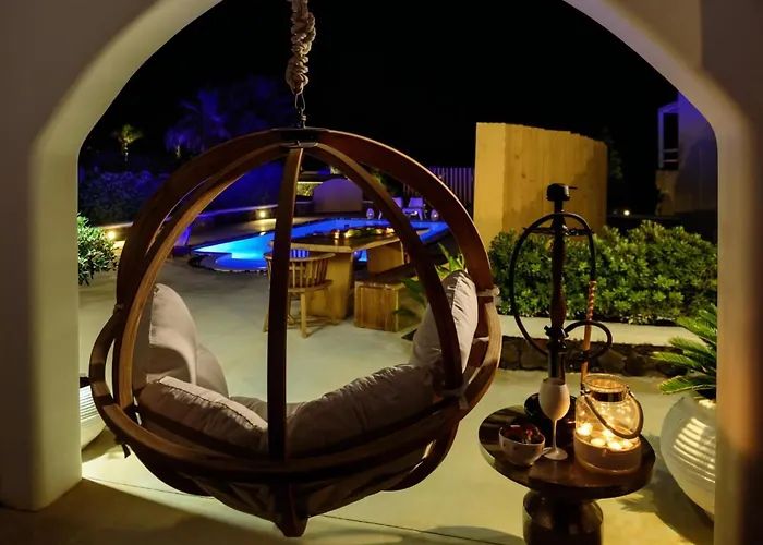 Beautiful Santorini 3 Bedrooms Phos Private Pool & Seaviews * Karterádos