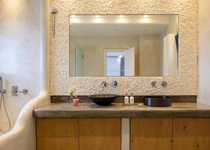 Beautiful Santorini 3 Bedrooms Phos Private Pool & Seaviews * Karterádos