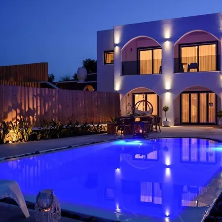 Beautiful Santorini 3 Bedrooms Phos Private Pool&lovely Sea View Exo Gialos Villa Karterados (Santorini)