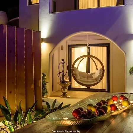 Beautiful Santorini 3 Bedrooms Phos Private Pool&lovely Sea View Exo Gialos Villa