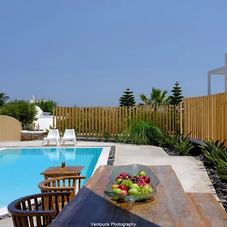 Beautiful Santorini 3 Bedrooms Phos Private Pool & Seaviews Karterádos